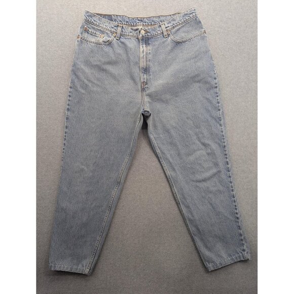 Vintage Levis 550 Jeans Womens 20W Medium Wash Relaxed Fit Tapered Leg Denim Y2K - Picture 1 of 15